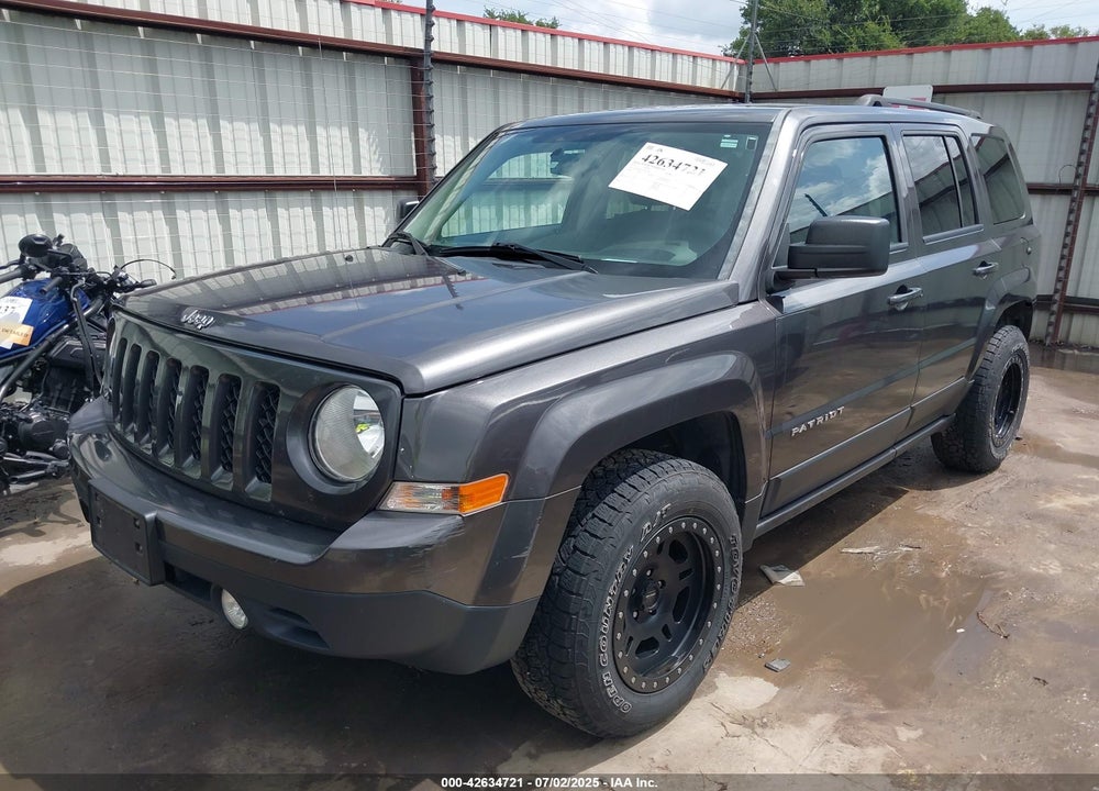 2016 JEEP PATRIOT VIN: 1C4NJRBB2GD572342