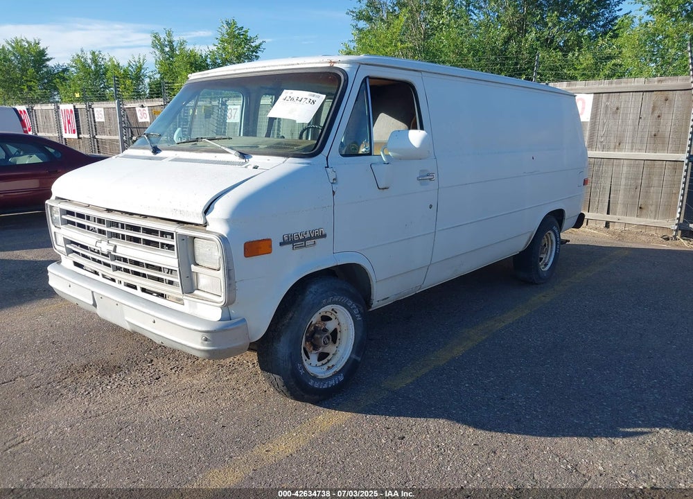 1989 CHEVROLET G20 VIN: 2GCEG25K8K4162343