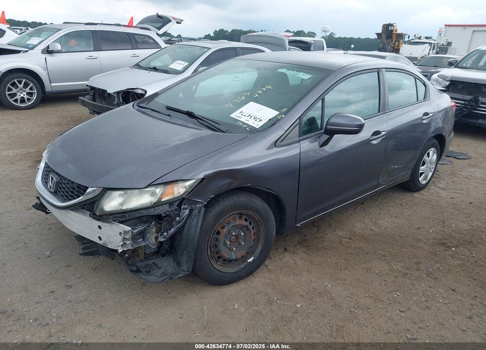 2014 HONDA CIVIC VIN: 2HGFB2F55EH514966