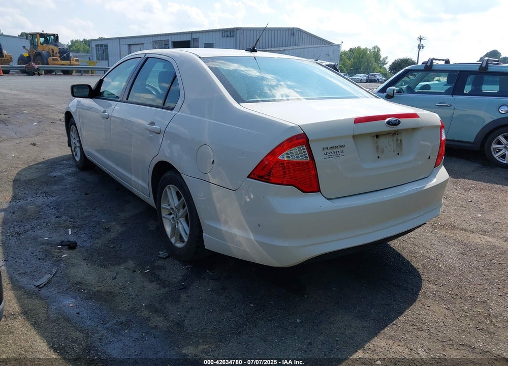 2012 FORD FUSION VIN: 3FAHP0GA9CR190453