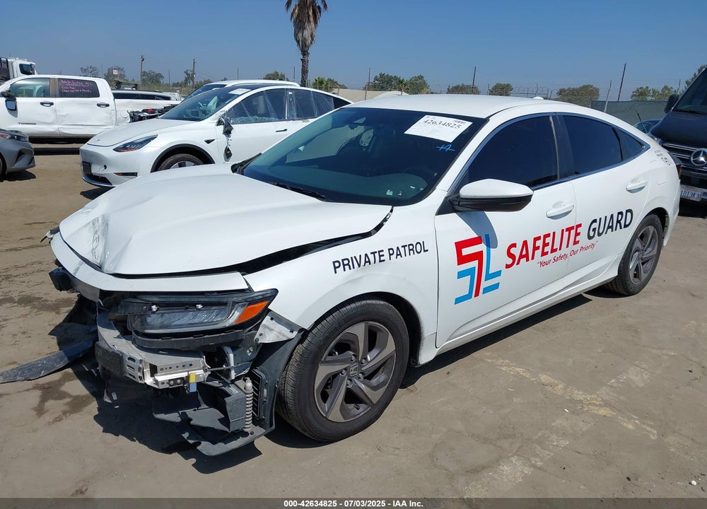 2019 HONDA INSIGHT VIN: 19XZE4F19KE002405