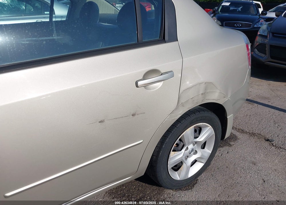 2008 NISSAN SENTRA 2.0S VIN: 3N1AB61E58L660158