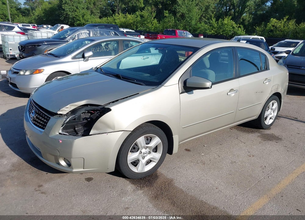 2008 NISSAN SENTRA 2.0S VIN: 3N1AB61E58L660158