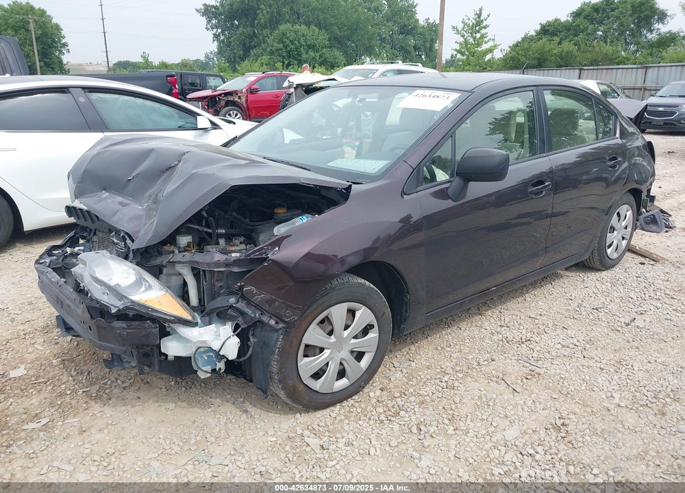 2013 SUBARU IMPREZA VIN: JF1GJAA63DH019515