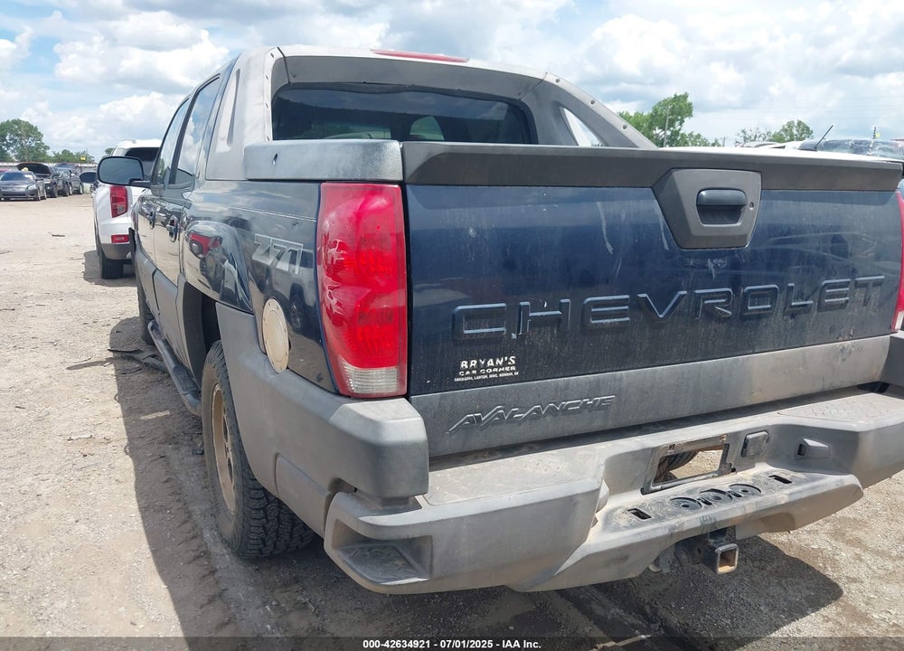 2006 CHEVROLET AVALANCHE 1500 VIN: 3GNEK12Z26G110481