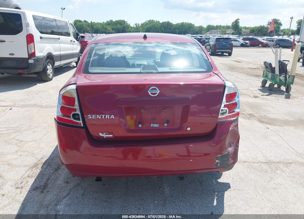 2008 NISSAN SENTRA VIN: 3N1AB61E78L763551