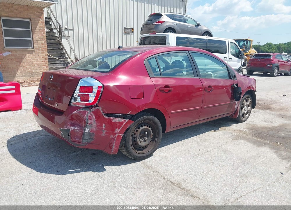 2008 NISSAN SENTRA VIN: 3N1AB61E78L763551