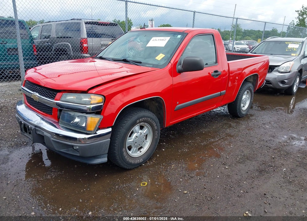2008 CHEVROLET COLORADO VIN: 1GCCS14E888155508