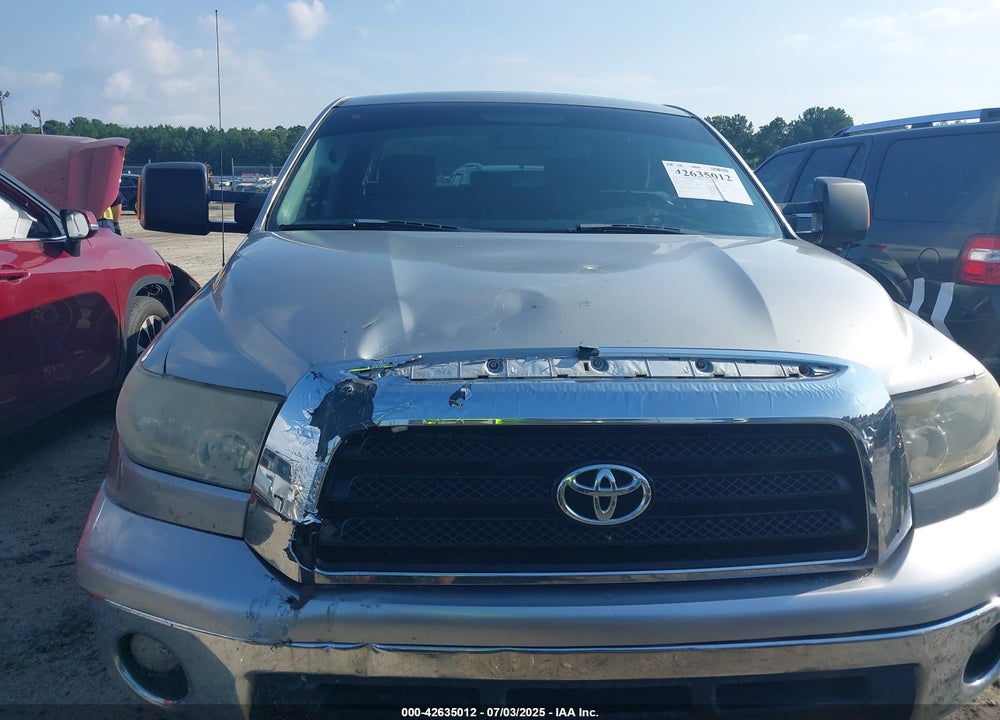2008 TOYOTA TUNDRA SR5 5.7L V8 VIN: 5TBEV54148S479922