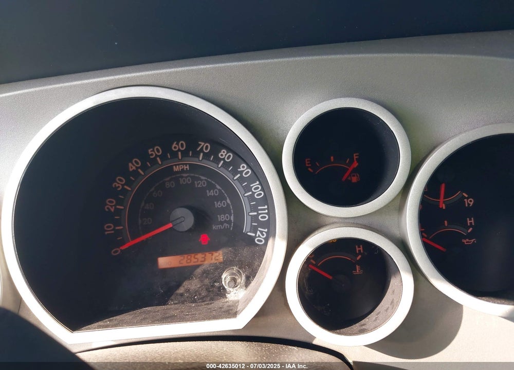 2008 TOYOTA TUNDRA SR5 5.7L V8 VIN: 5TBEV54148S479922