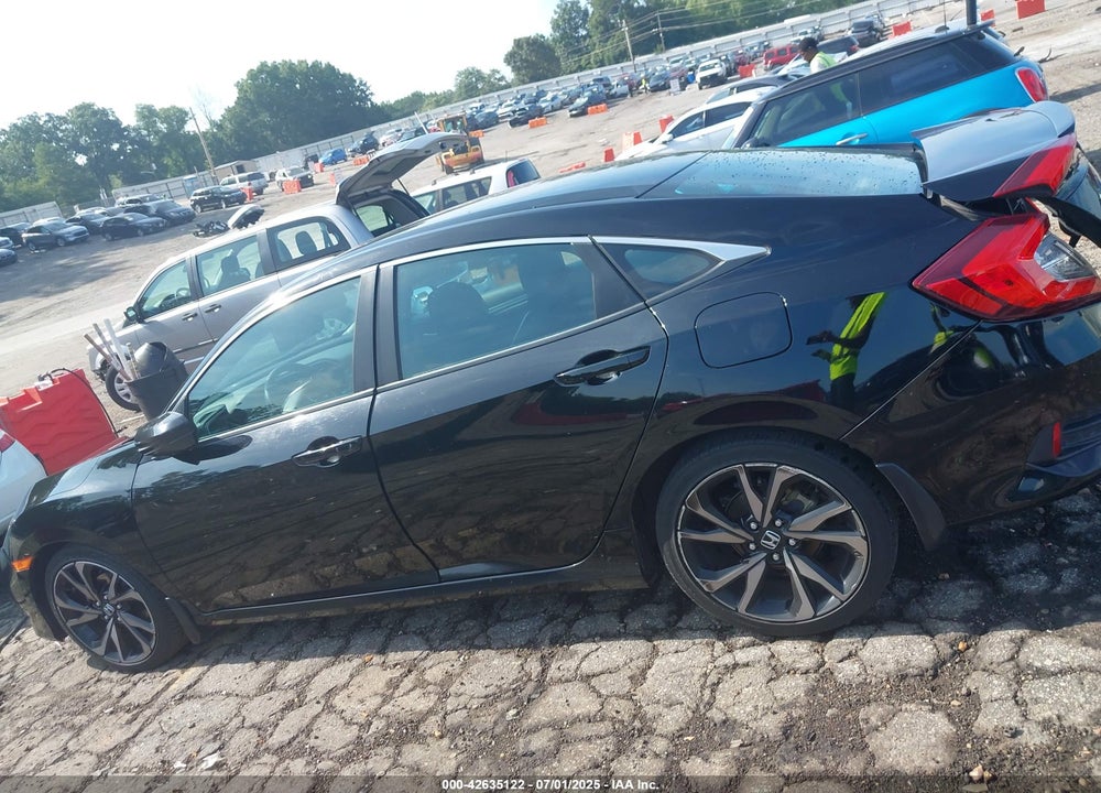 2020 HONDA CIVIC VIN: 2HGFC2F84LH517765