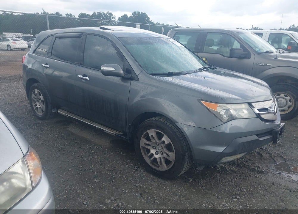 2008 ACURA MDX TECHNOLOGY PACKAGE VIN: 2HNYD28358H539183