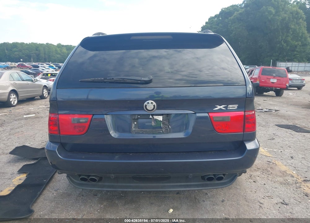 2004 BMW X5 4.4I VIN: 5UXFB53534LV09365