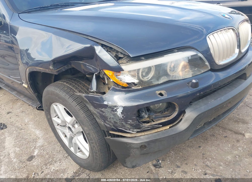 2004 BMW X5 4.4I VIN: 5UXFB53534LV09365