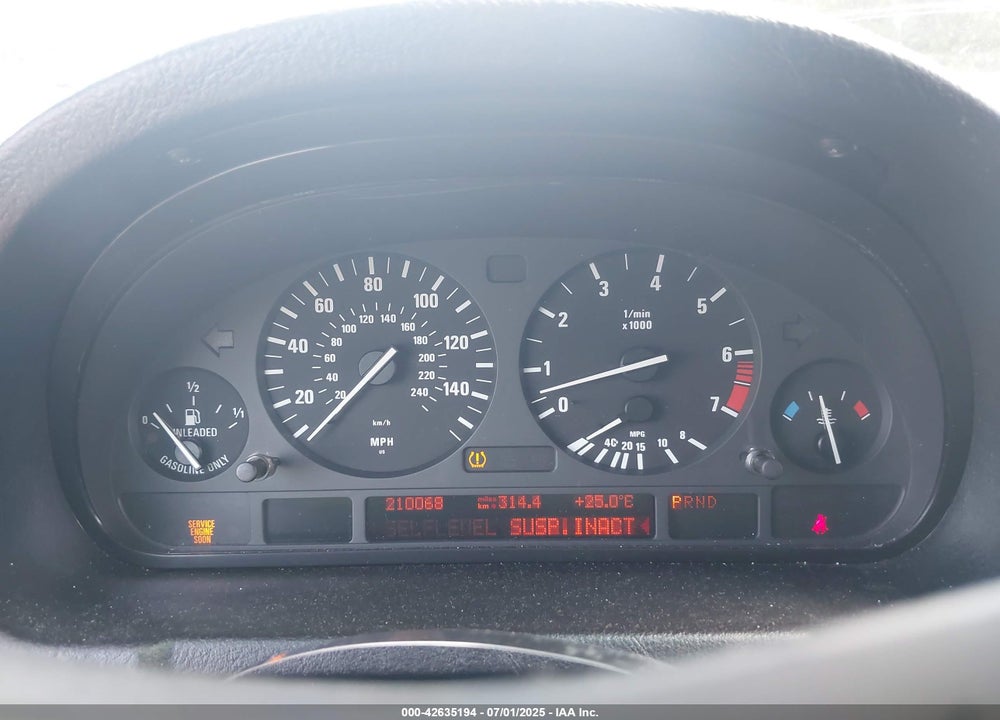 2004 BMW X5 4.4I VIN: 5UXFB53534LV09365
