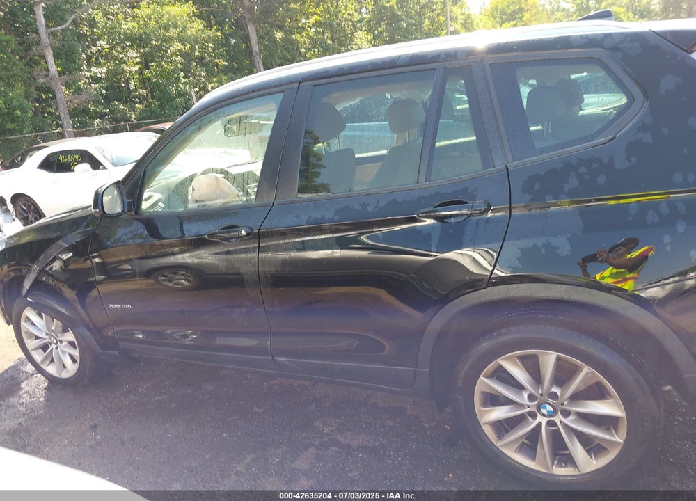 2017 BMW X3 XDRIVE28I VIN: 5UXWX9C50H0T09852