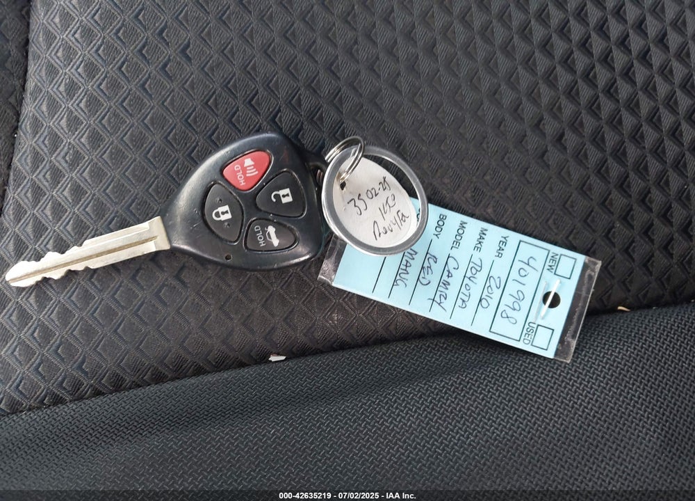 2010 TOYOTA CAMRY VIN: 4T1BF3EK8AU042117