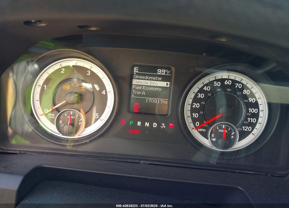 2013 RAM 2500 VIN: 3C6UR5ML7DG559014