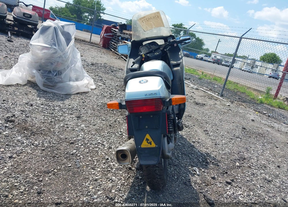 1985 BMW K100 RT VIN: WB1051408F0053228
