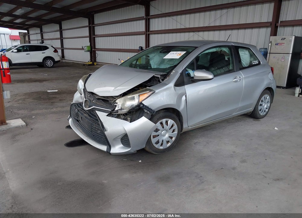 2017 TOYOTA YARIS VIN: VNKJTUD38HA072214