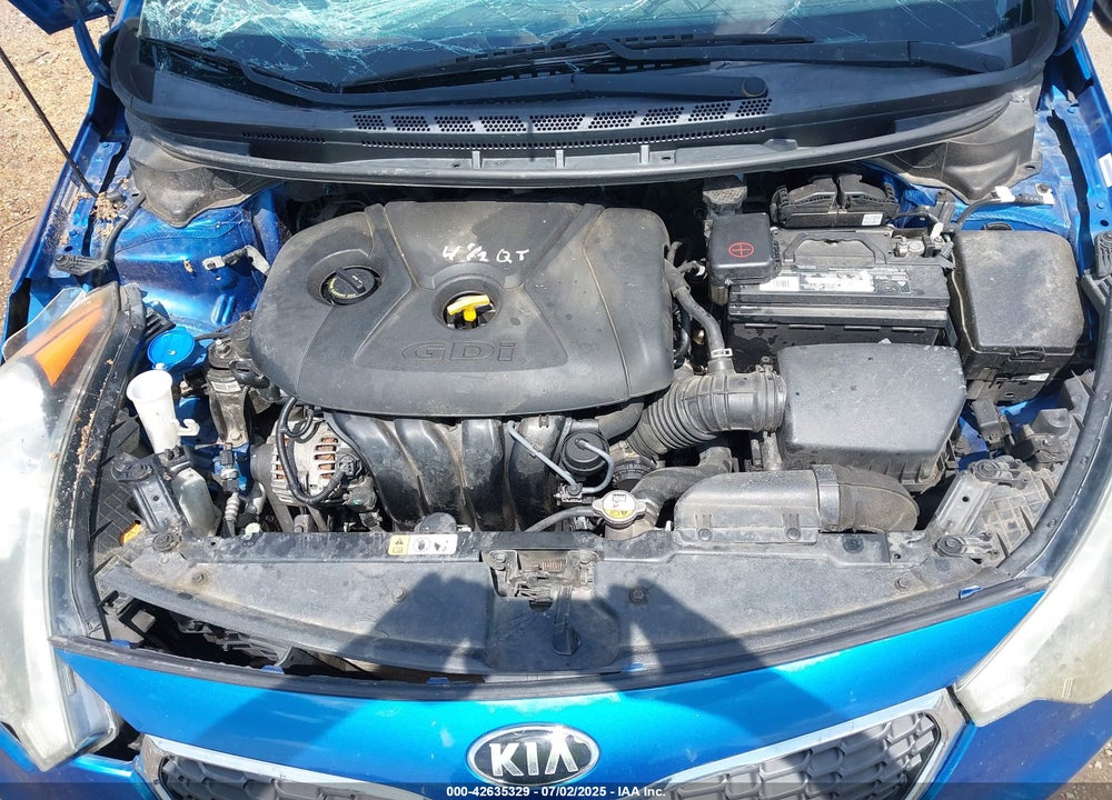 2015 KIA FORTE VIN: KNAFX4A85F5353151