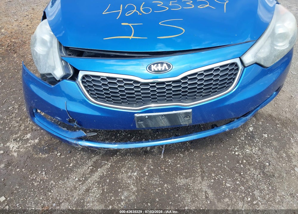 2015 KIA FORTE VIN: KNAFX4A85F5353151