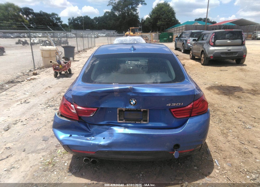 2018 BMW 430I GRAN COUPE VIN: WBA4J1C5XJBM11534