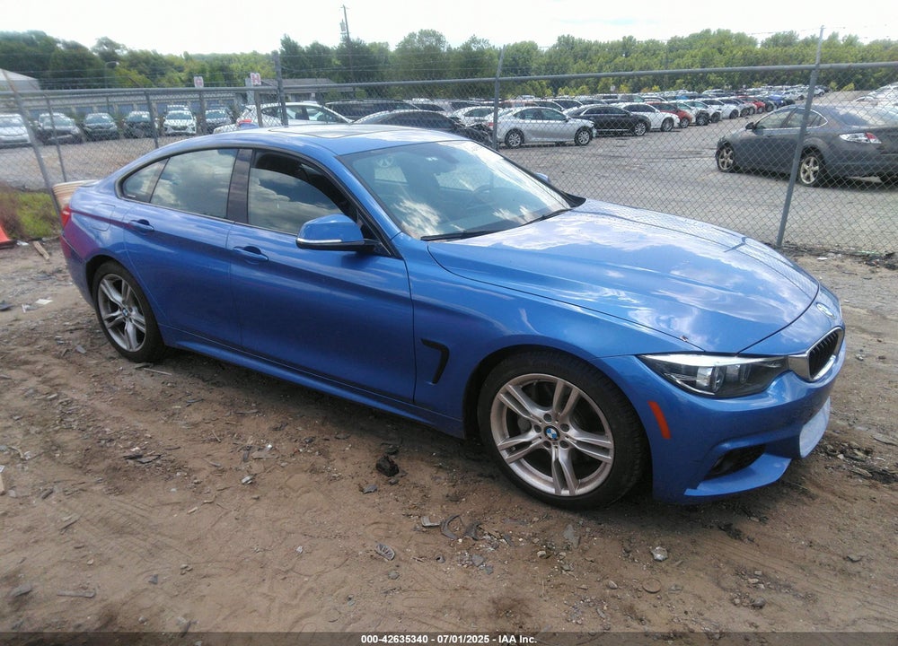 2018 BMW 430I GRAN COUPE VIN: WBA4J1C5XJBM11534