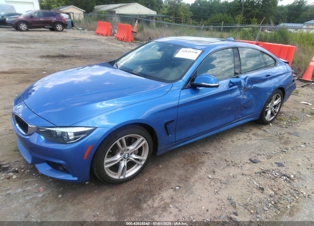 2018 BMW 430I GRAN COUPE VIN: WBA4J1C5XJBM11534
