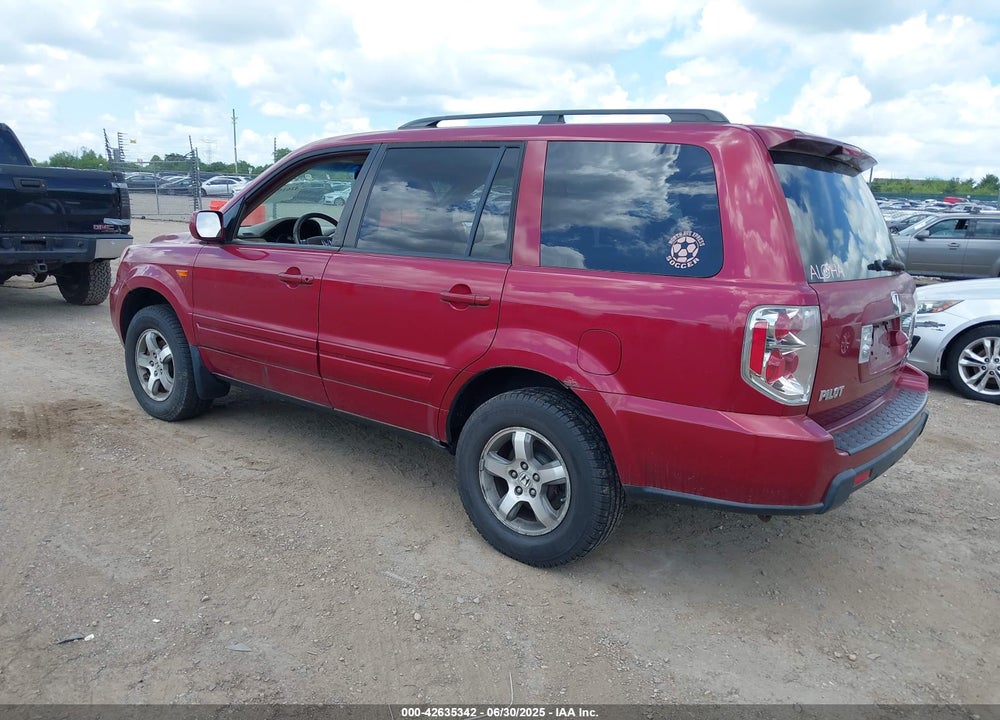2006 HONDA PILOT EX-L VIN: 5FNYF18786B016160