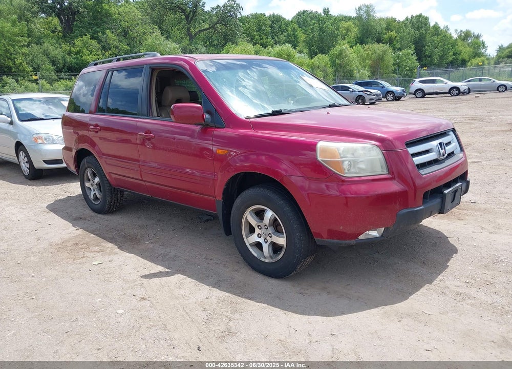2006 HONDA PILOT EX-L VIN: 5FNYF18786B016160