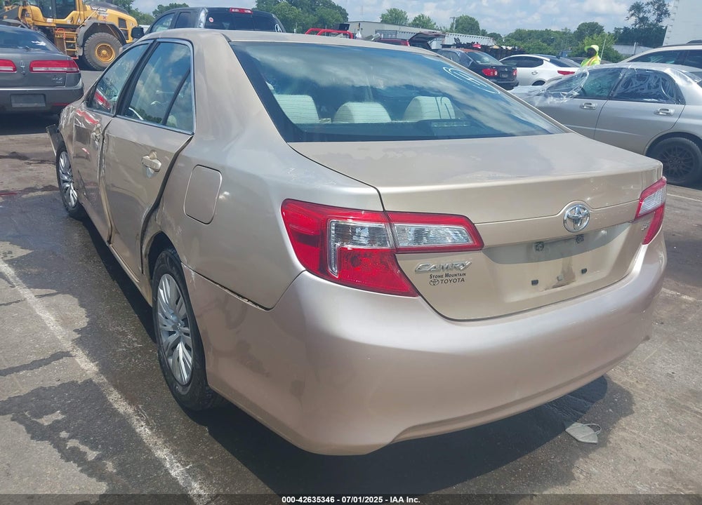 2012 TOYOTA CAMRY LE VIN: 4T1BF1FKXCU087369