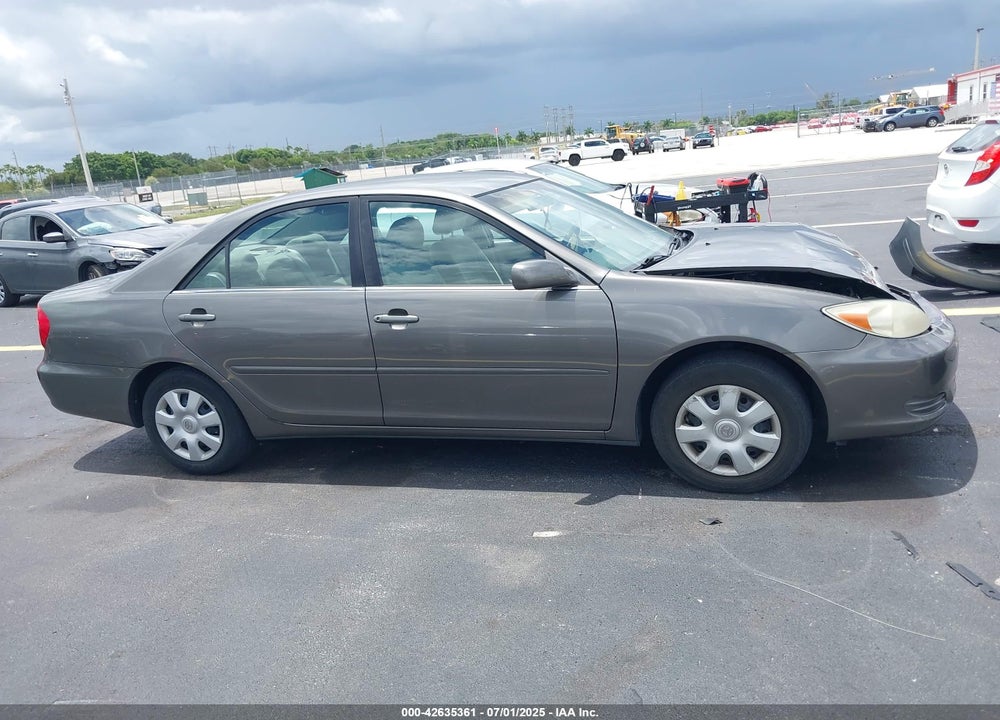 2003 TOYOTA CAMRY LE VIN: 4T1BE32K53U726472