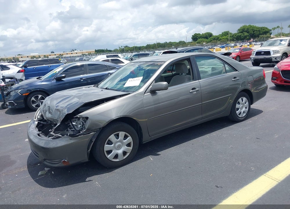 2003 TOYOTA CAMRY LE VIN: 4T1BE32K53U726472