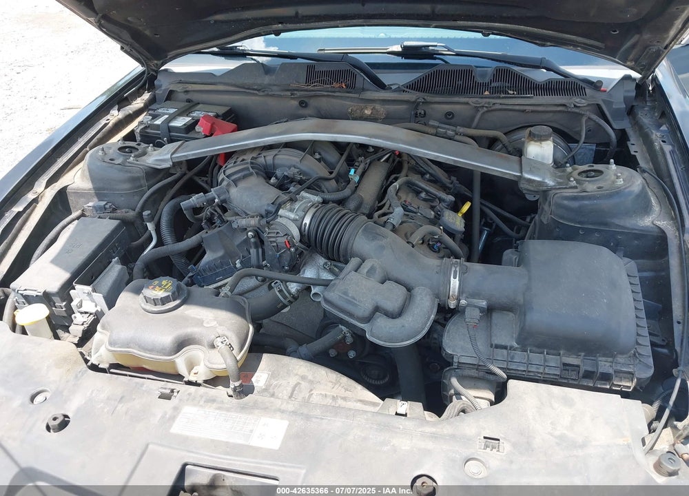 2012 FORD MUSTANG VIN: 1ZVBP8EM2C5235213