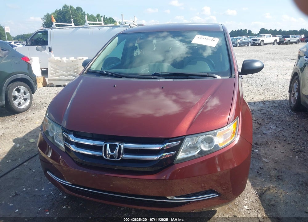 2016 HONDA ODYSSEY LX VIN: 5FNRL5H2XGB148041