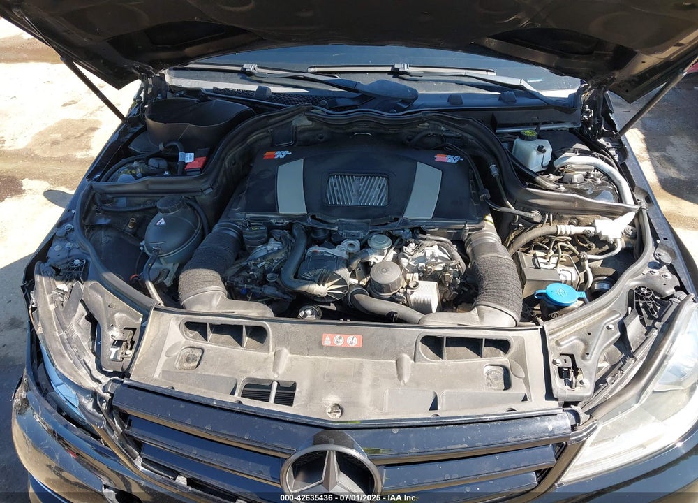2012 MERCEDES-BENZ C CLASS VIN: WDDGF8BBXCF913589