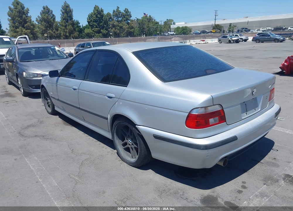 2003 BMW 540IA VIN: WBADN63443GN89857