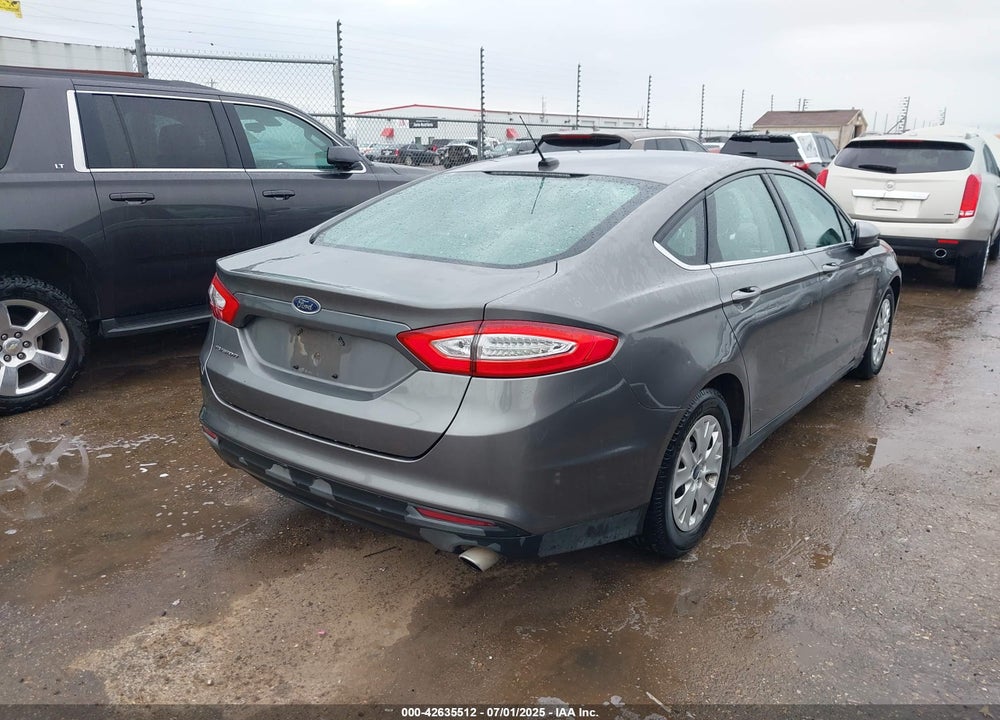 2014 FORD FUSION S VIN: 3FA6P0G72ER391075