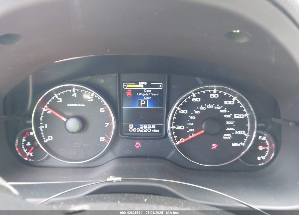 2014 SUBARU OUTBACK 2.5I LIMITED VIN: 4S4BRBLC6E3297261