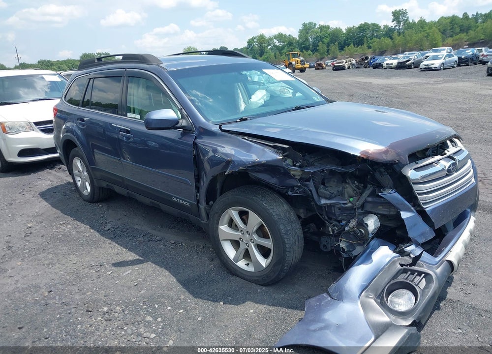 2014 SUBARU OUTBACK 2.5I LIMITED VIN: 4S4BRBLC6E3297261