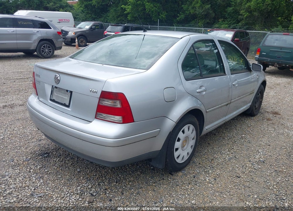 2004 VOLKSWAGEN JETTA GL TDI VIN: 3VWRR69M74M143033