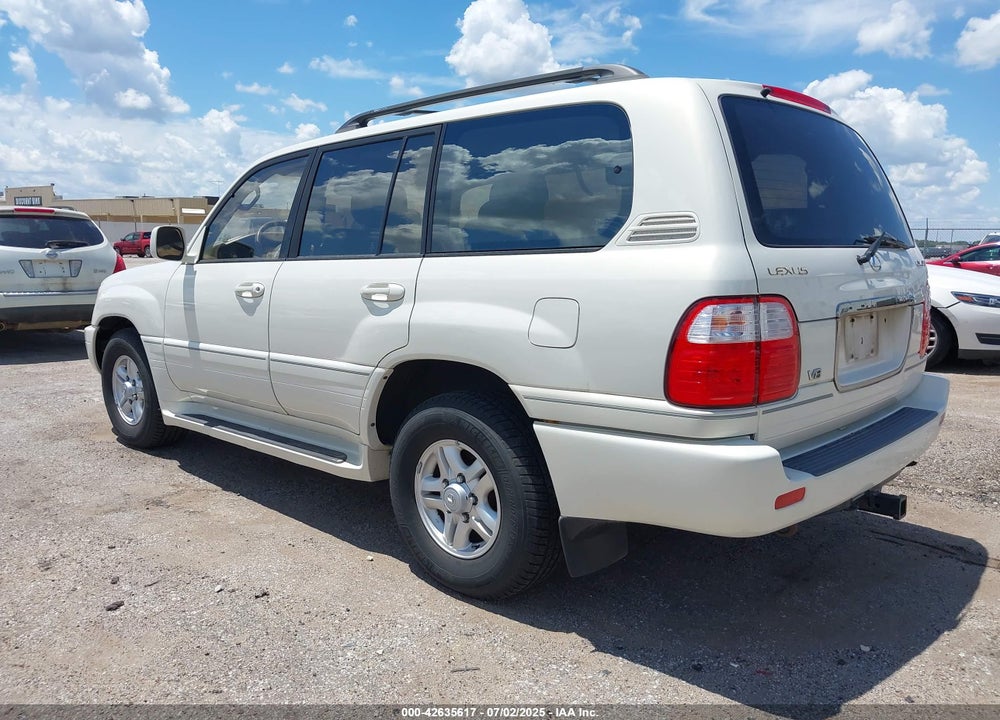 1999 LEXUS LX 470 VIN: JT6HT00W6X0073468