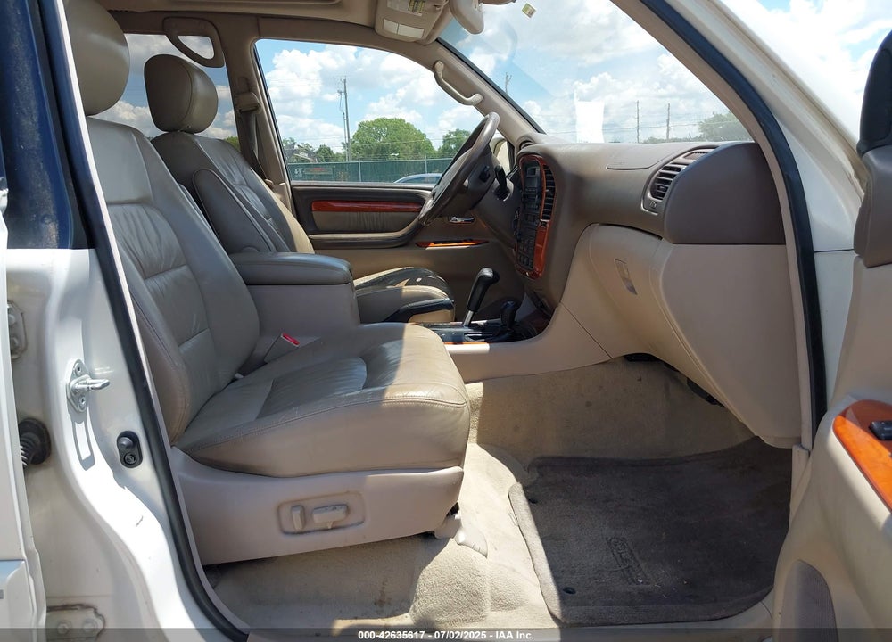 1999 LEXUS LX 470 VIN: JT6HT00W6X0073468