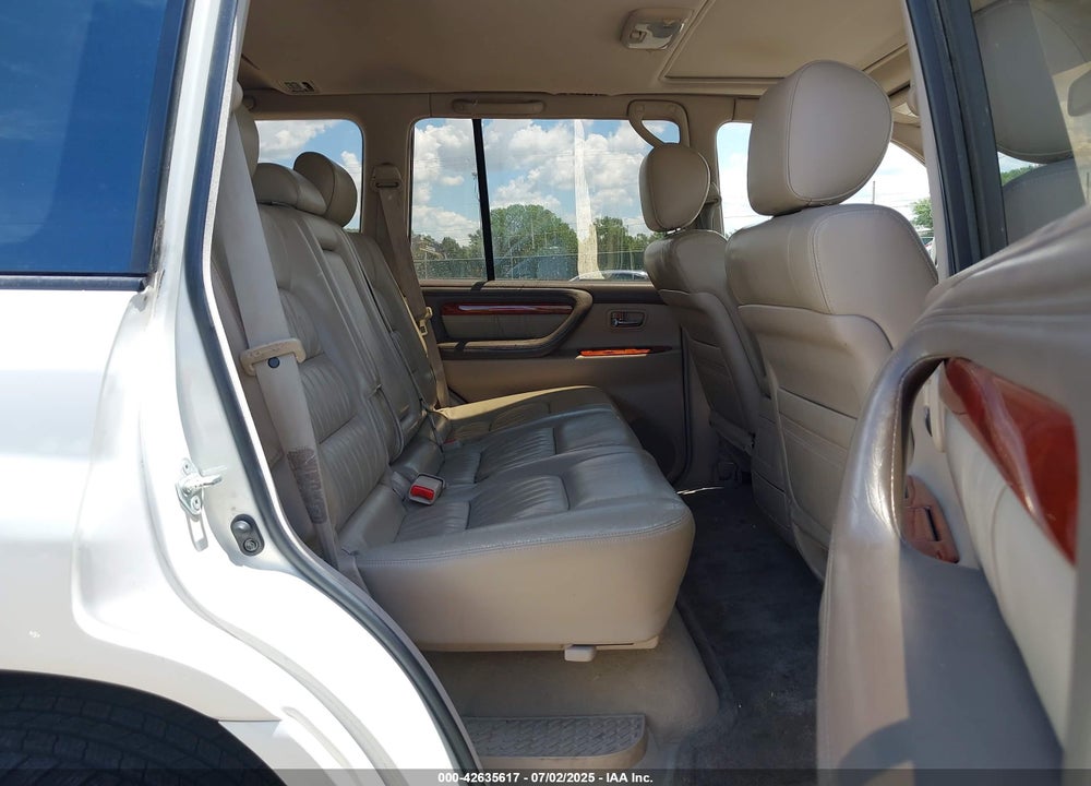 1999 LEXUS LX 470 VIN: JT6HT00W6X0073468