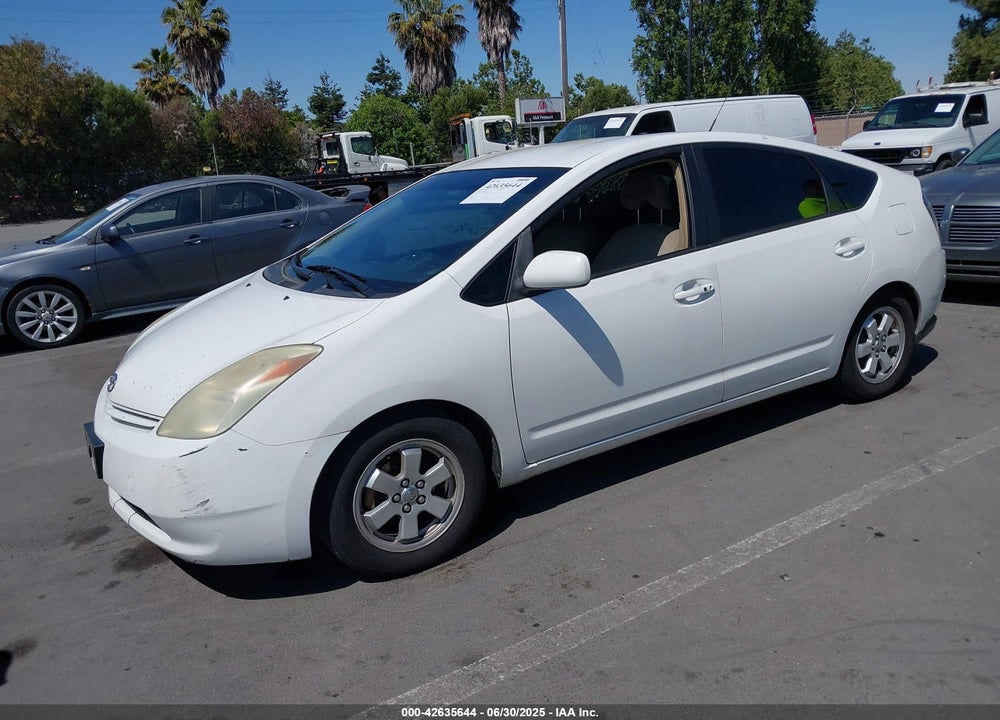 2005 TOYOTA PRIUS VIN: JTDKB20U953048667