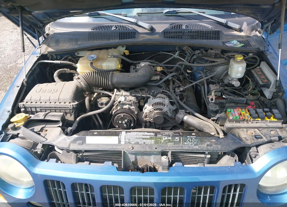 2005 JEEP LIBERTY SPORT VIN: 1J4GL48K35W508884