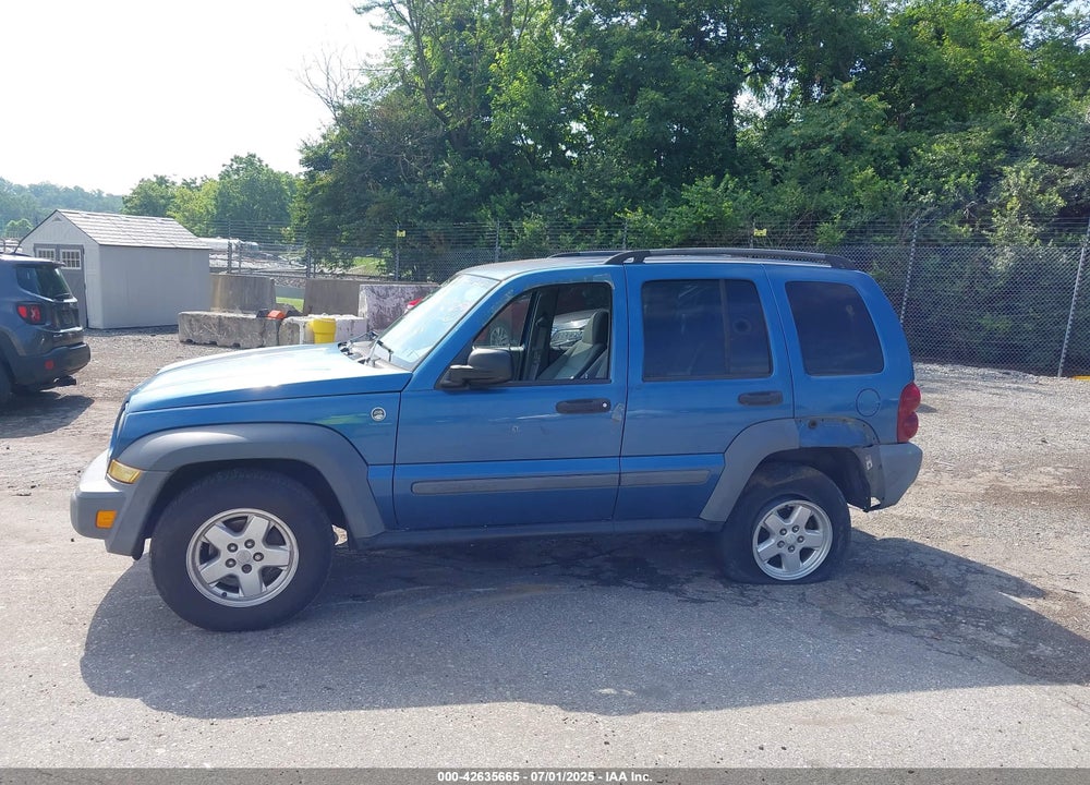 2005 JEEP LIBERTY SPORT VIN: 1J4GL48K35W508884