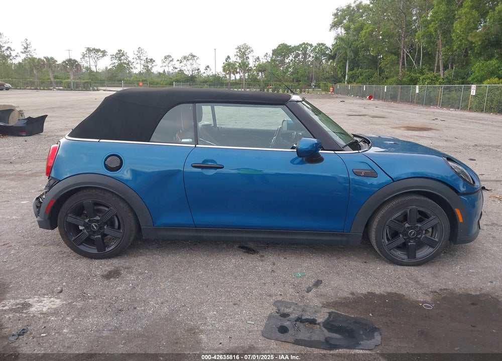 2022 MINI CONVERTIBLE VIN: WMW43DL06N3P19784