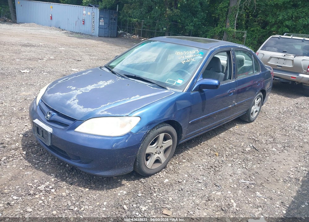 2004 HONDA CIVIC EX VIN: 2HGES26704H578263